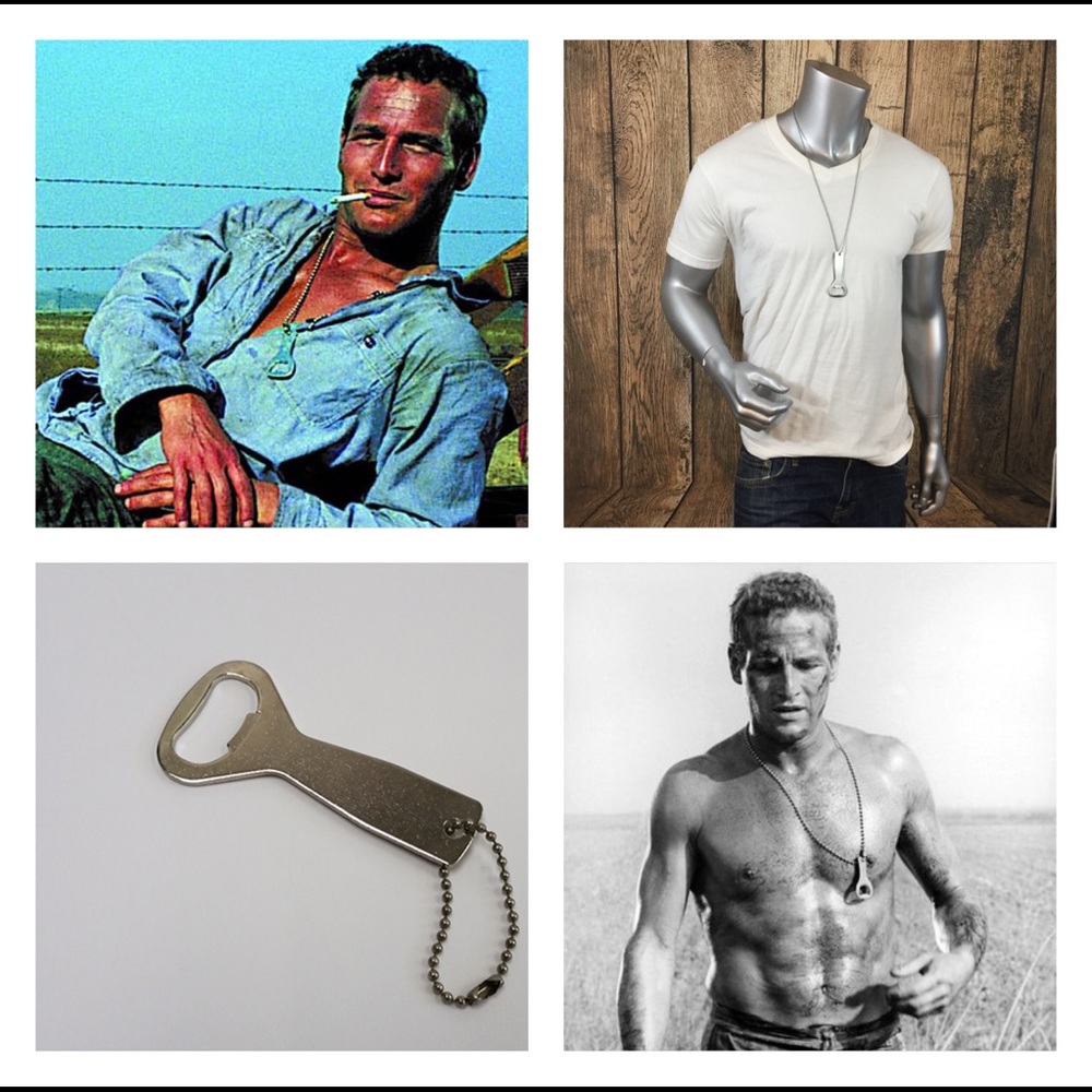 Cool Hand Luke Style Bottle Opener Necklace